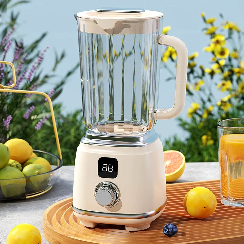 HOMEFISH 10-Blade Portable Blender 600ml | USB-C Rechargeable