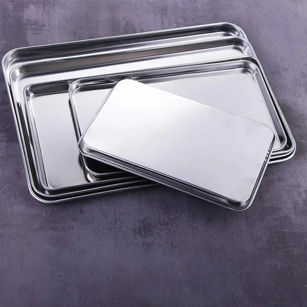 Stainless Steel Baking Tray | Cookie Sheet & Loaf Pan