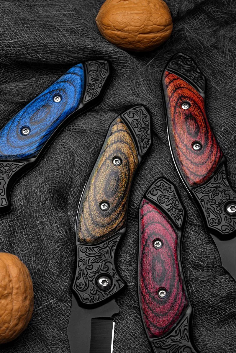 Folding Pocket Knife – Stainless Steel EDC Camping Outdoor Knife