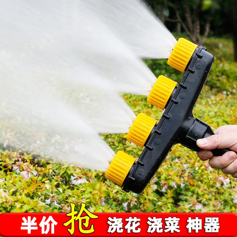 Multi-Head Garden Hose Sprayer Nozzle | Lawn & Patio
