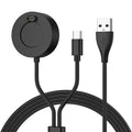 2-in-1 USB-C Charger Cable for Garmin Fenix 7/6/5X, Venu 2