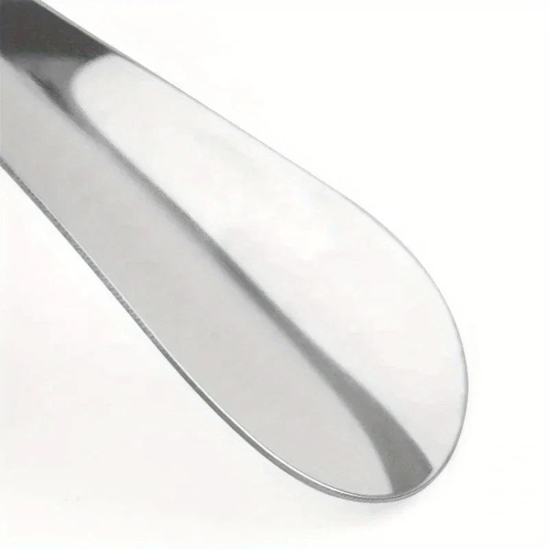 Stainless Steel Shoehorn – Portable Metal Shoe Horn for Travel