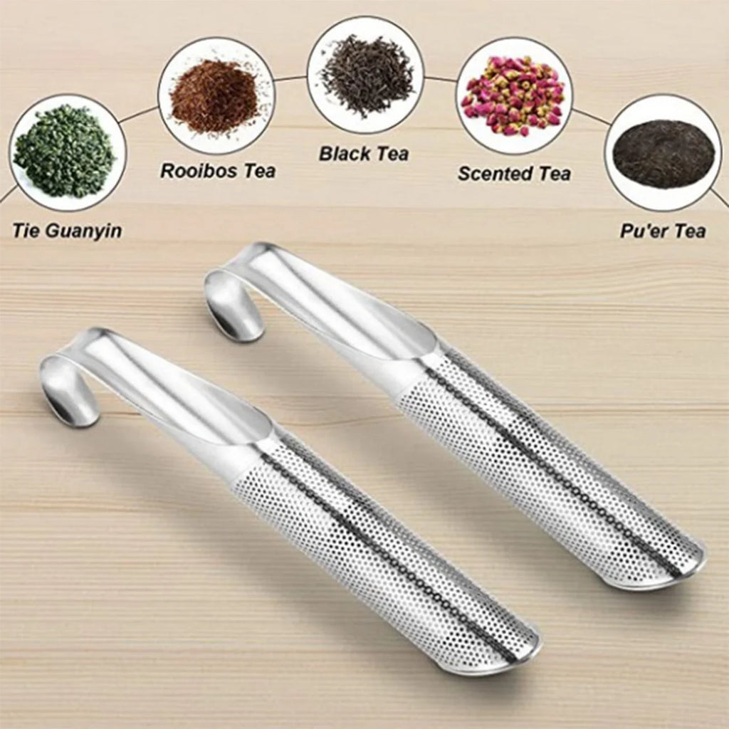 Stainless Steel Pipe Tea Infuser | Loose Leaf Diffuser Filter
