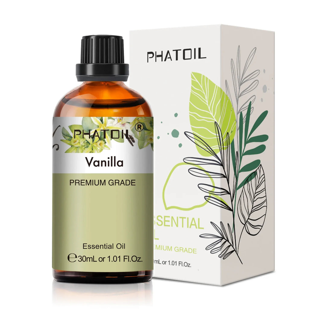 PHATOIL Pure Essential Oils 30ml | Aromatherapy Diffuser Set