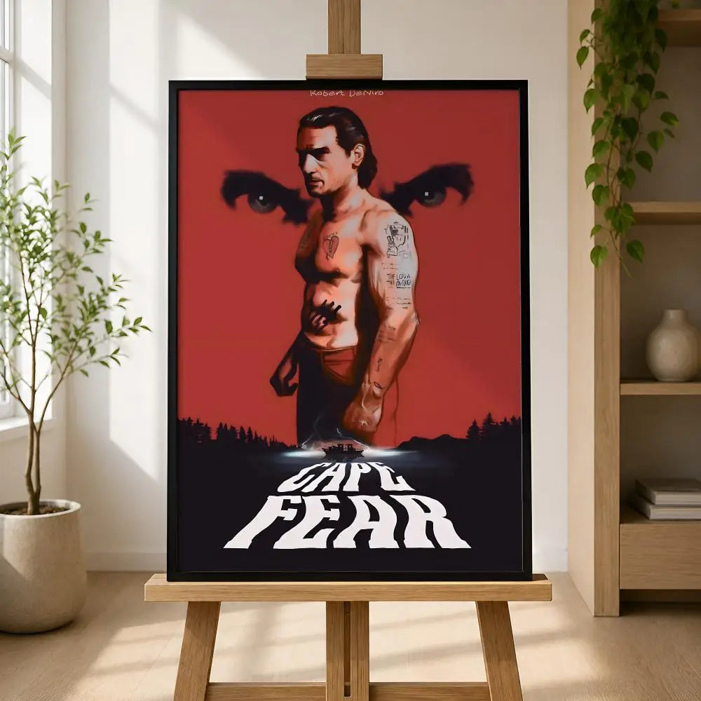 Cape Fear Movie Poster – Self-Adhesive HD Wall Art Decor