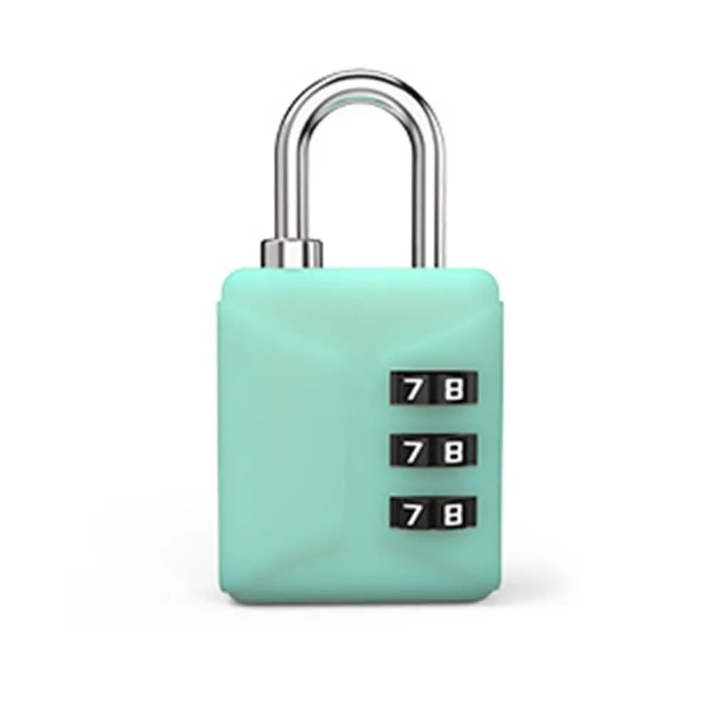 Backpack Zipper Lock Mini Password Padlock Trolley Case Student
