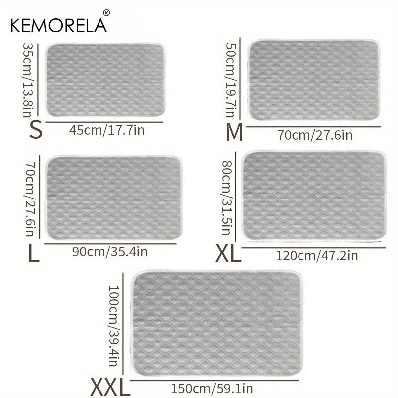 KEMORELA Washable Reusable Pet Training Pads 2PCS | All Sizes