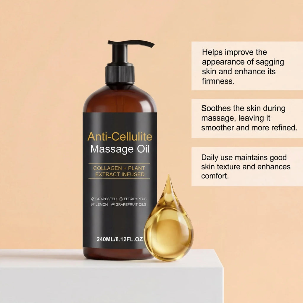 Hoygi Firming Body Oil – Collagen Massage Oil 240ml