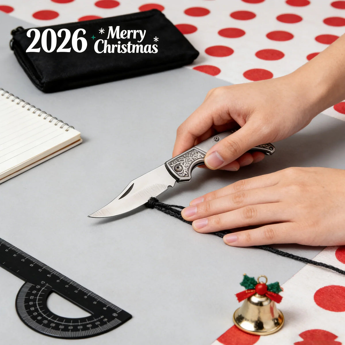 Folding Utility Knife & Embroidery Scissors – EDC Carry Tool