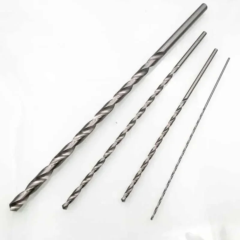 Extra Long HSS Twist Drill Bit Set 2–6mm | 160–300mm