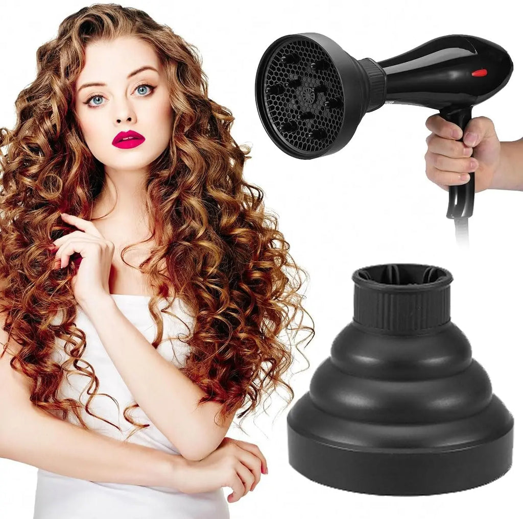 Universal Silicone Hair Dryer Diffuser – Heat Resistant Cover