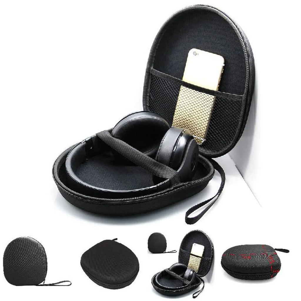 Shockproof Headphone Carrying Case | Hard Shell Travel Bag