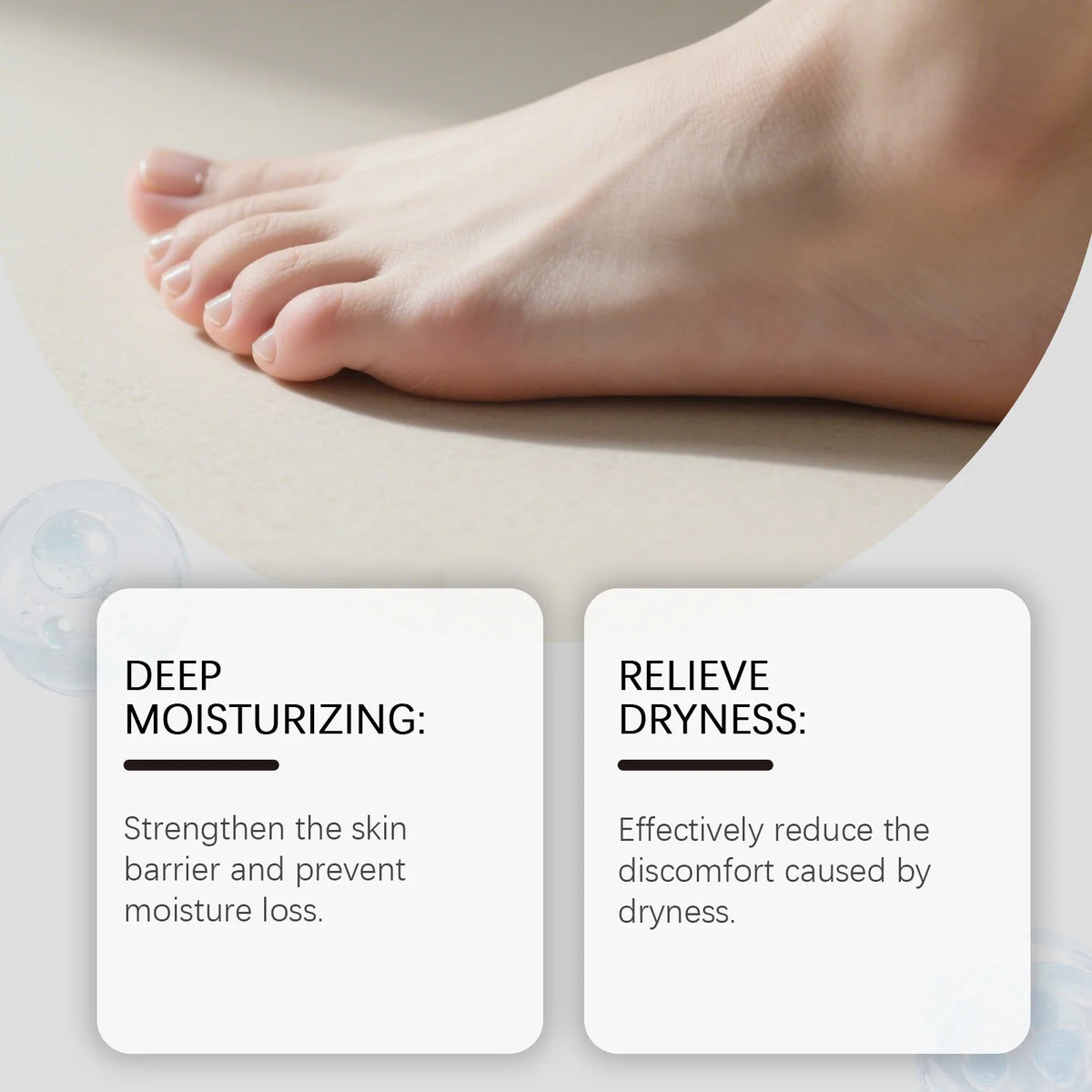 OceAura Urea Foot & Hand Balm Stick – Dry Cracked Heel Care