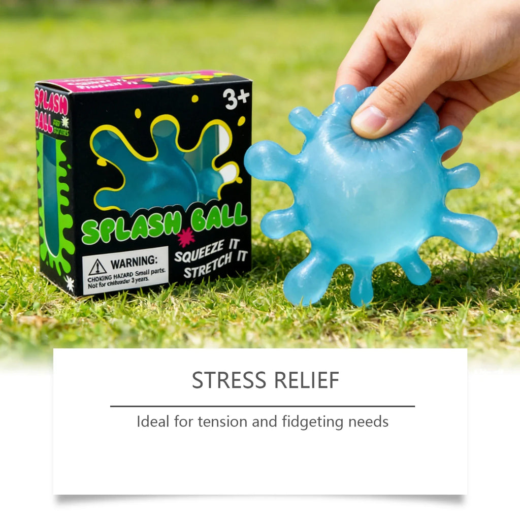 Splash Squeeze Ball – Slow Rise Stress Relief Fidget Toy