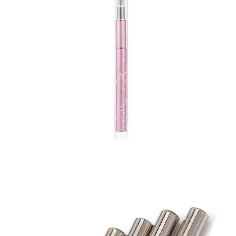 5-Head Nail Art Dotting Pen Set – Rhinestone Pick-Up Tool