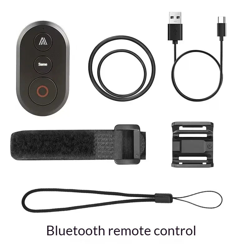 Bluetooth Remote Control for Insta360, GoPro & DJI + Wrist Strap
