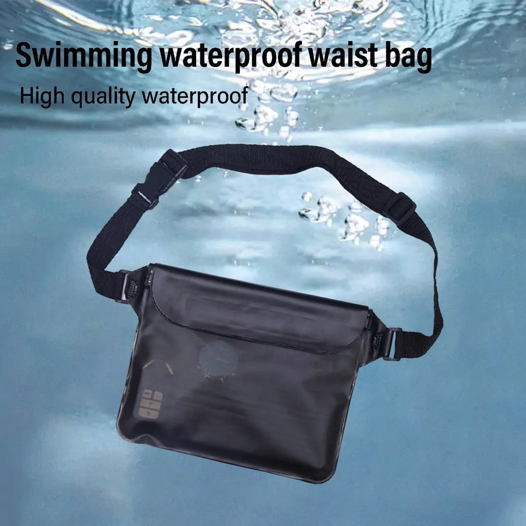 Waterproof PVC Fanny Pack – Crossbody Waist Bag for Hiking & Travel