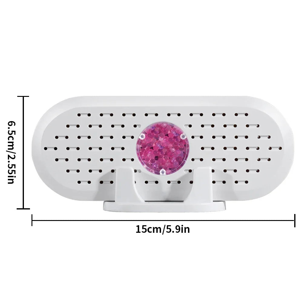 Mini USB Dehumidifier – Reusable for Closet, Shoe Cabinet