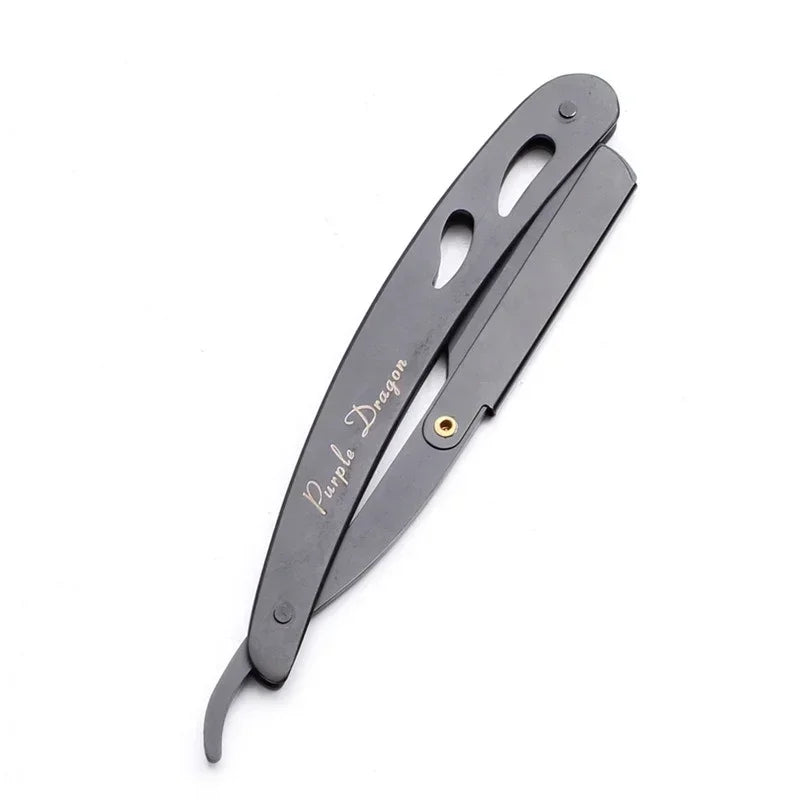 Stainless Steel Folding Straight Razor | Precision Shaving Tool