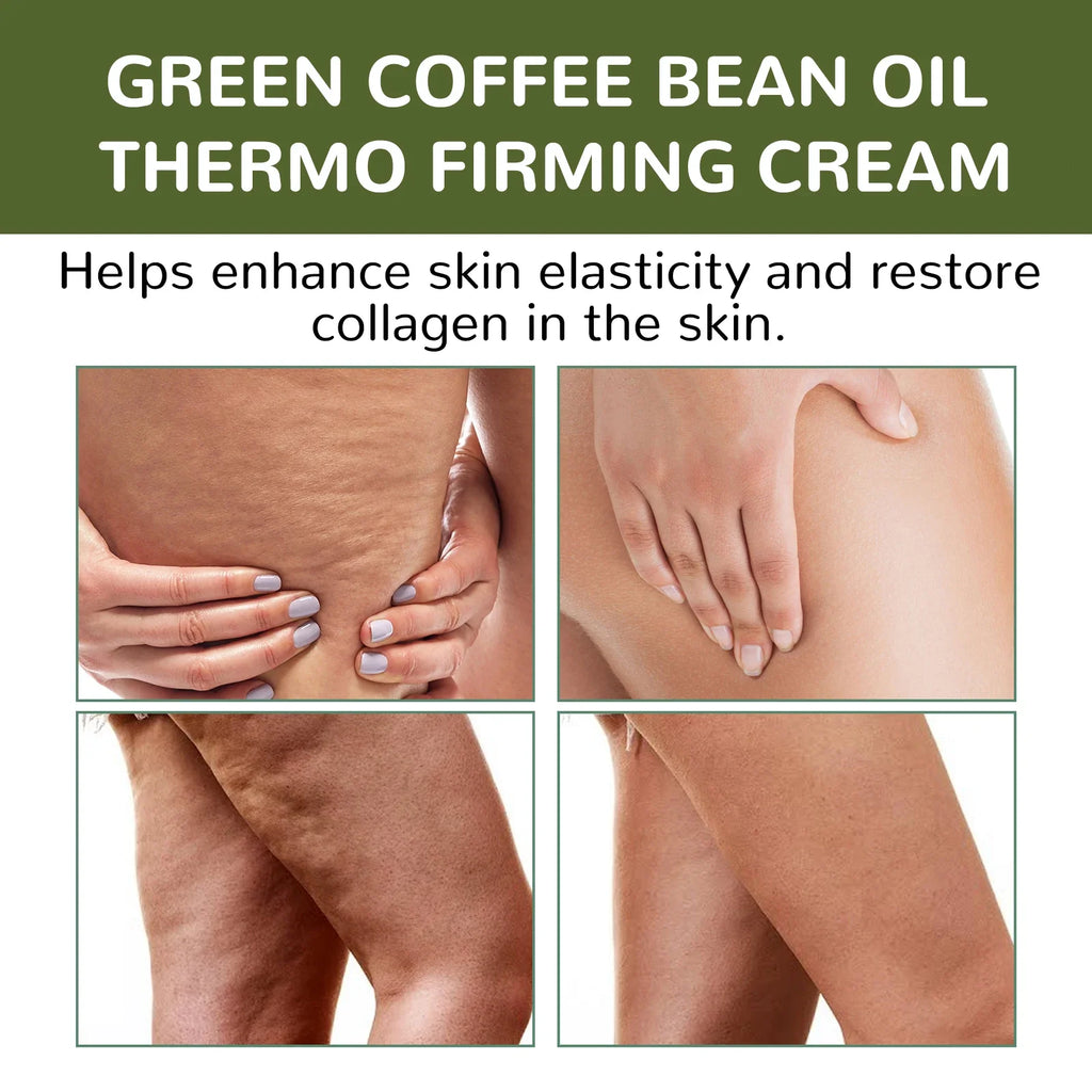 OceAura Green Coffee Body Cream | Firming & Moisturizing Lotion