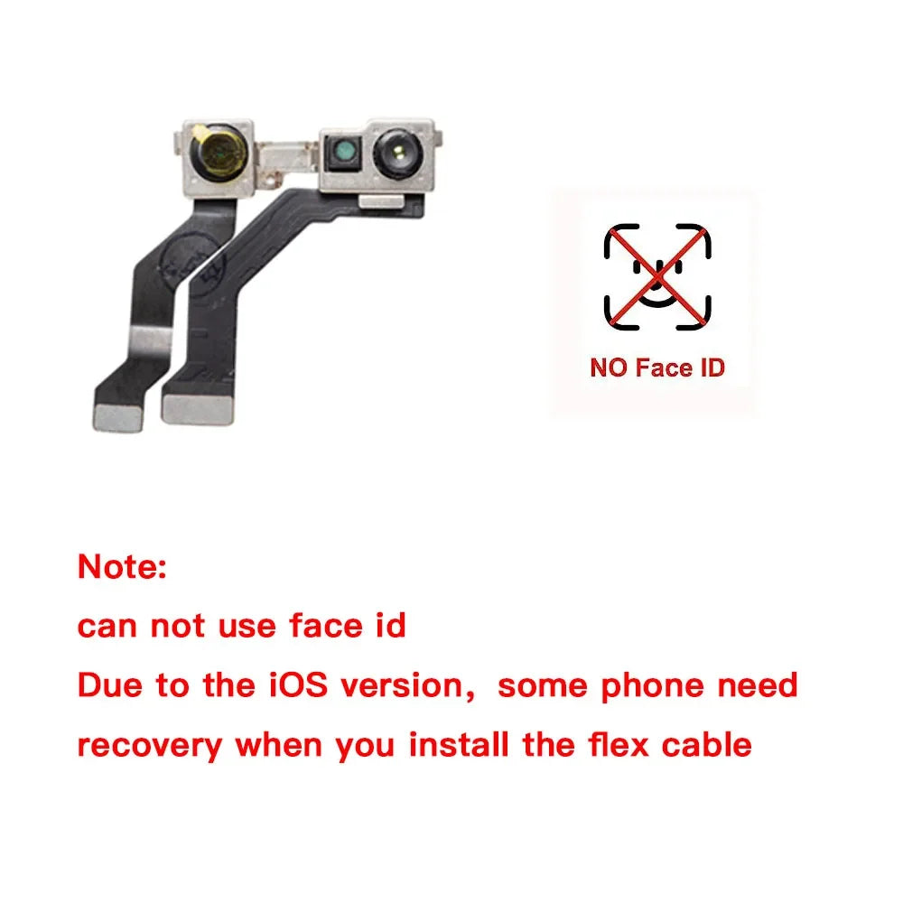 iPhone Front Camera Flex Cable 7 8 X XR XS 11 12 Pro Max Replacement