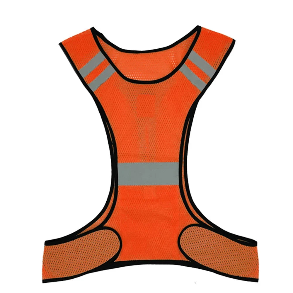 Reflective Safety Running Vest | High-Visibility Cycling & Jogging