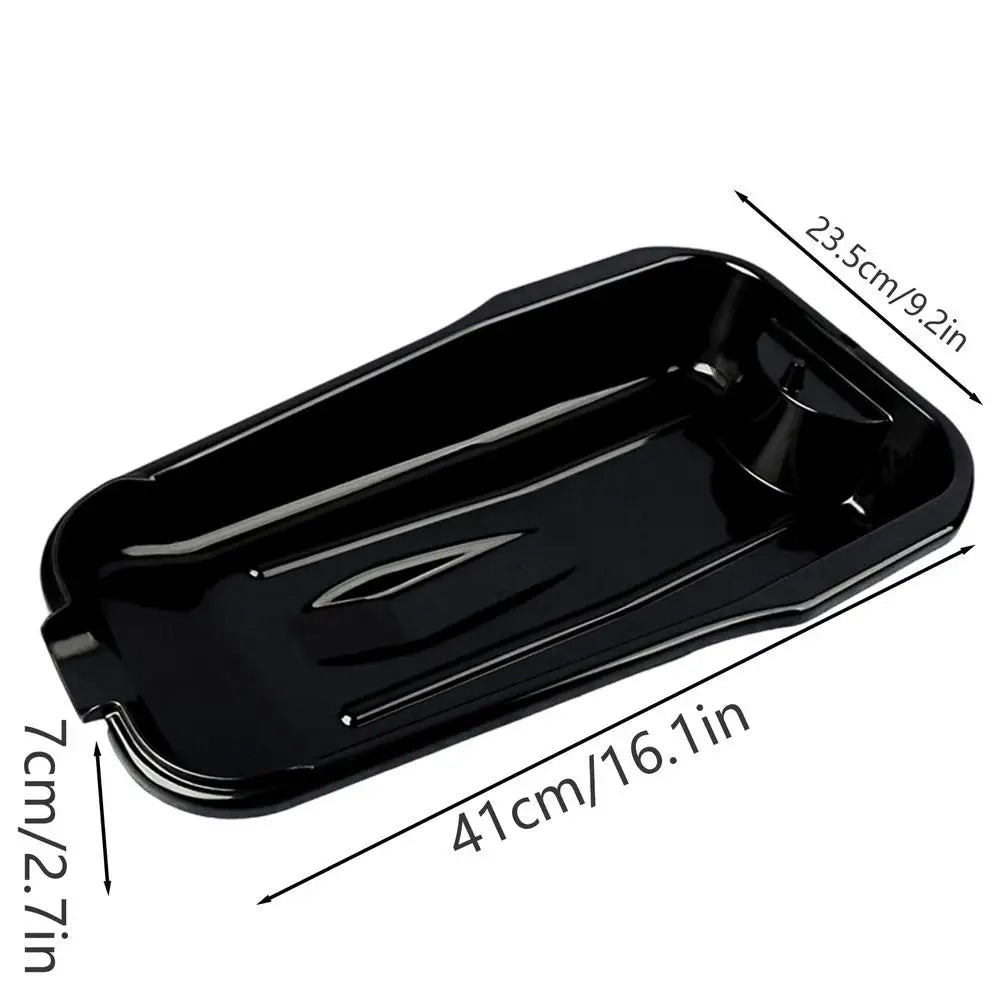Motorcycle & Car Oil Drain Pan – Leak-Proof Wide-Mouth Basin