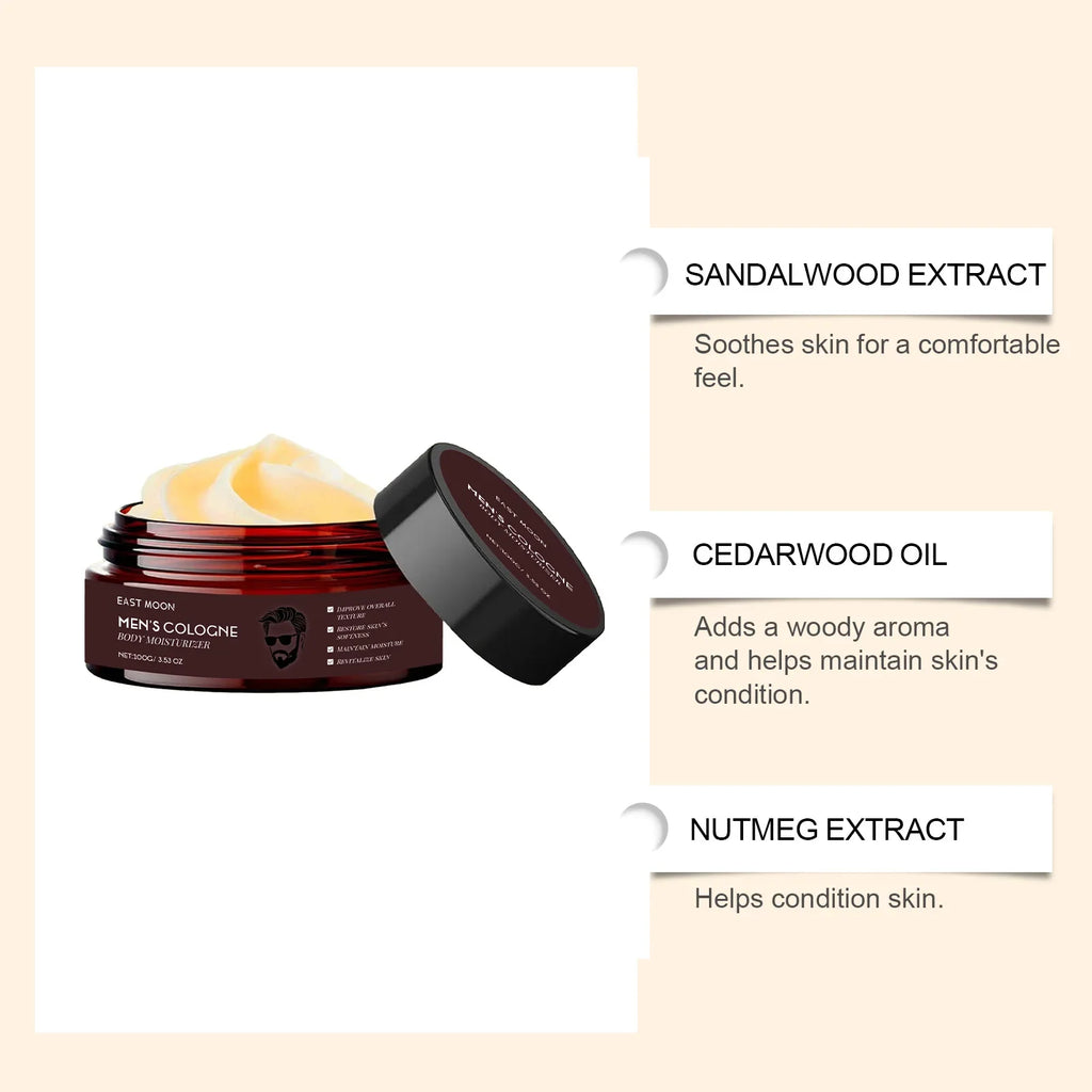 Men's Body Hydrating Cream – Deep Moisture & Skin Barrier Repair