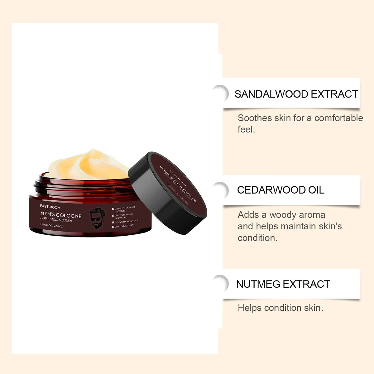 Men's Body Hydrating Cream – Deep Moisture & Skin Barrier Repair