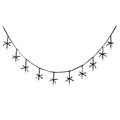 Christmas Velvet Bow Bell Garland 180cm | Holiday Tree Decor