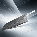 Damascus Steel Chef Knife Blade Set – No Handle, 1–5 Pcs
