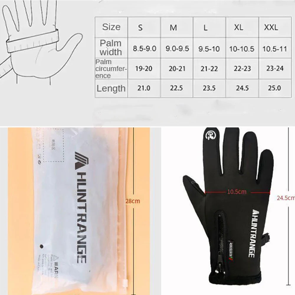 USB Electric Heated Gloves – Waterproof Touch Screen Winter