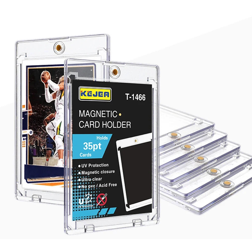 Clear Magnetic Trading Card Display Case | Kpop & Game Cards