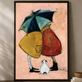 Sam Toft Wall Art Poster – Self-Stick Waterproof Home Decor