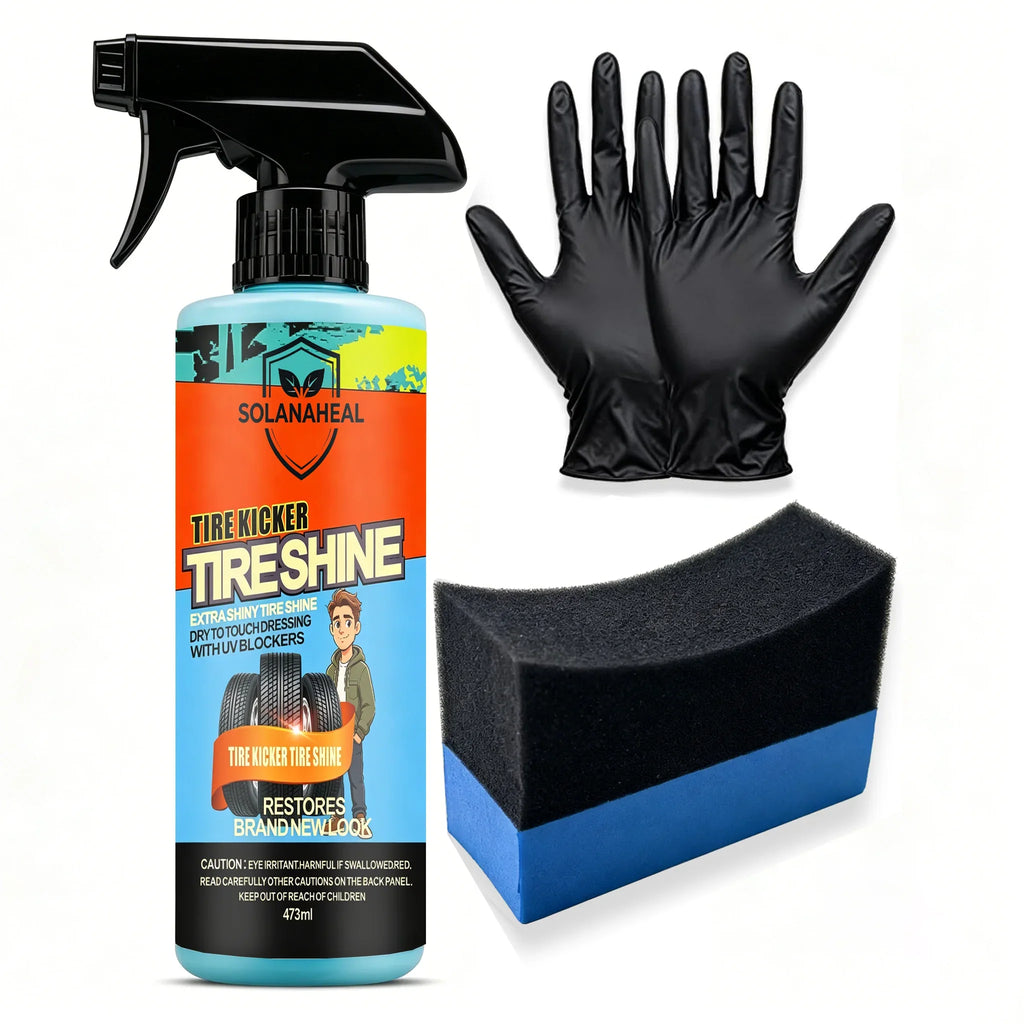 Tire Kicker Tire Shine Spray | UV Protection Tire Dressing