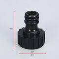 10-Pack 3/4" Garden Hose Quick Connect Adapter Fittings