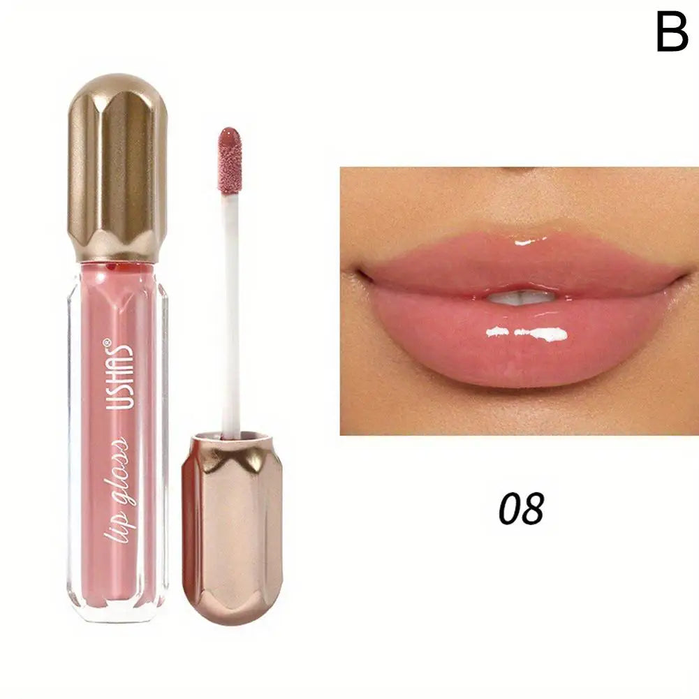 Mirror Pearl Lip Gloss – 6 Shades, Shimmer & Long-Lasting