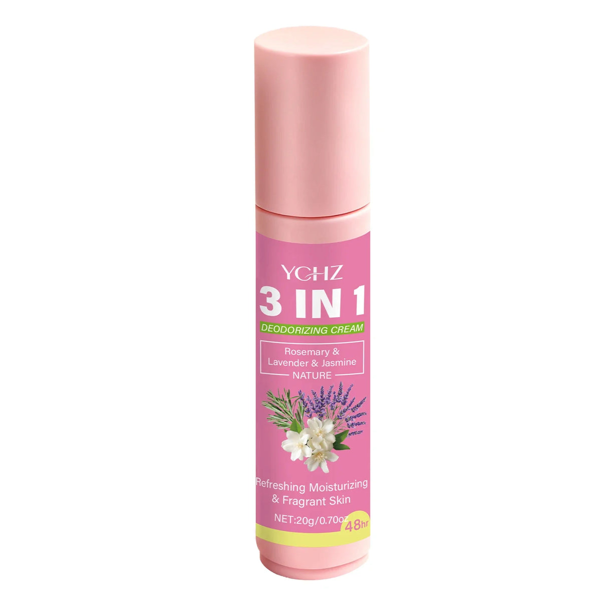 3-in-1 Intimate Deodorant Roller 20g | 72-Hour Freshness, Unisex