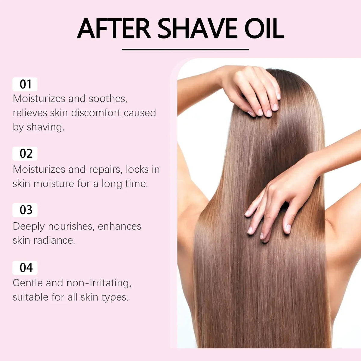 OceAura Strawberry After-Shave Nourishing Oil | Smooth Skin 40ml