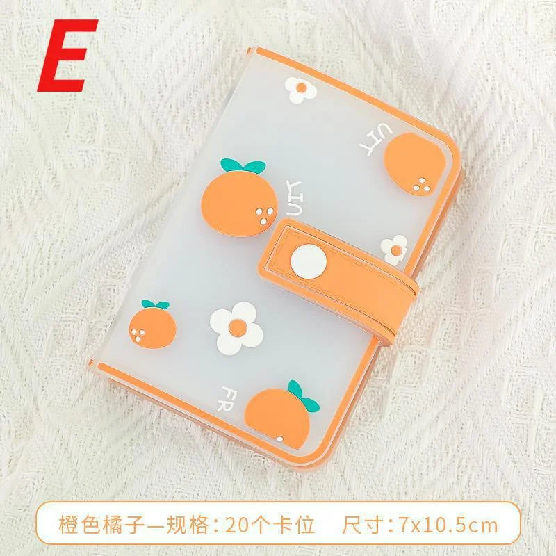 Mini Card Holder Album – Cute Portable ID & Photo Organizer