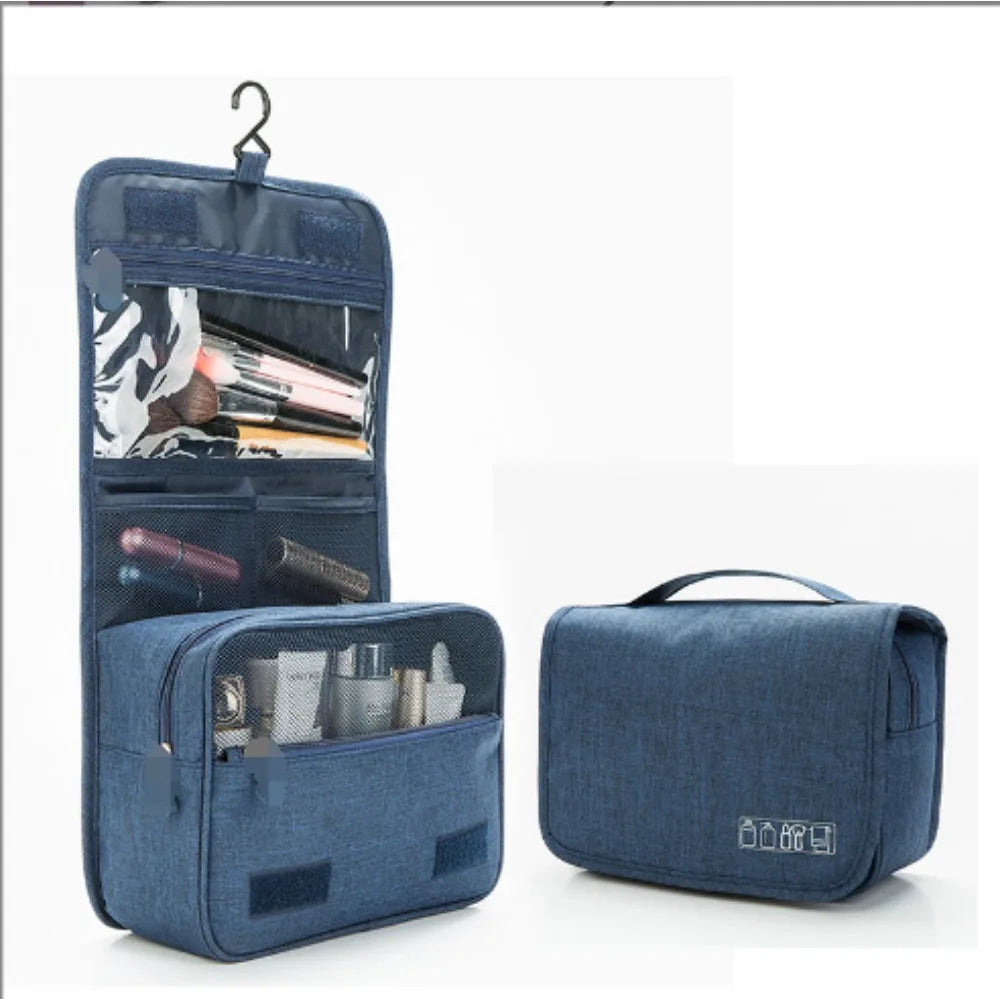 Waterproof Hanging Toiletry Bag – Travel Cosmetic Organizer