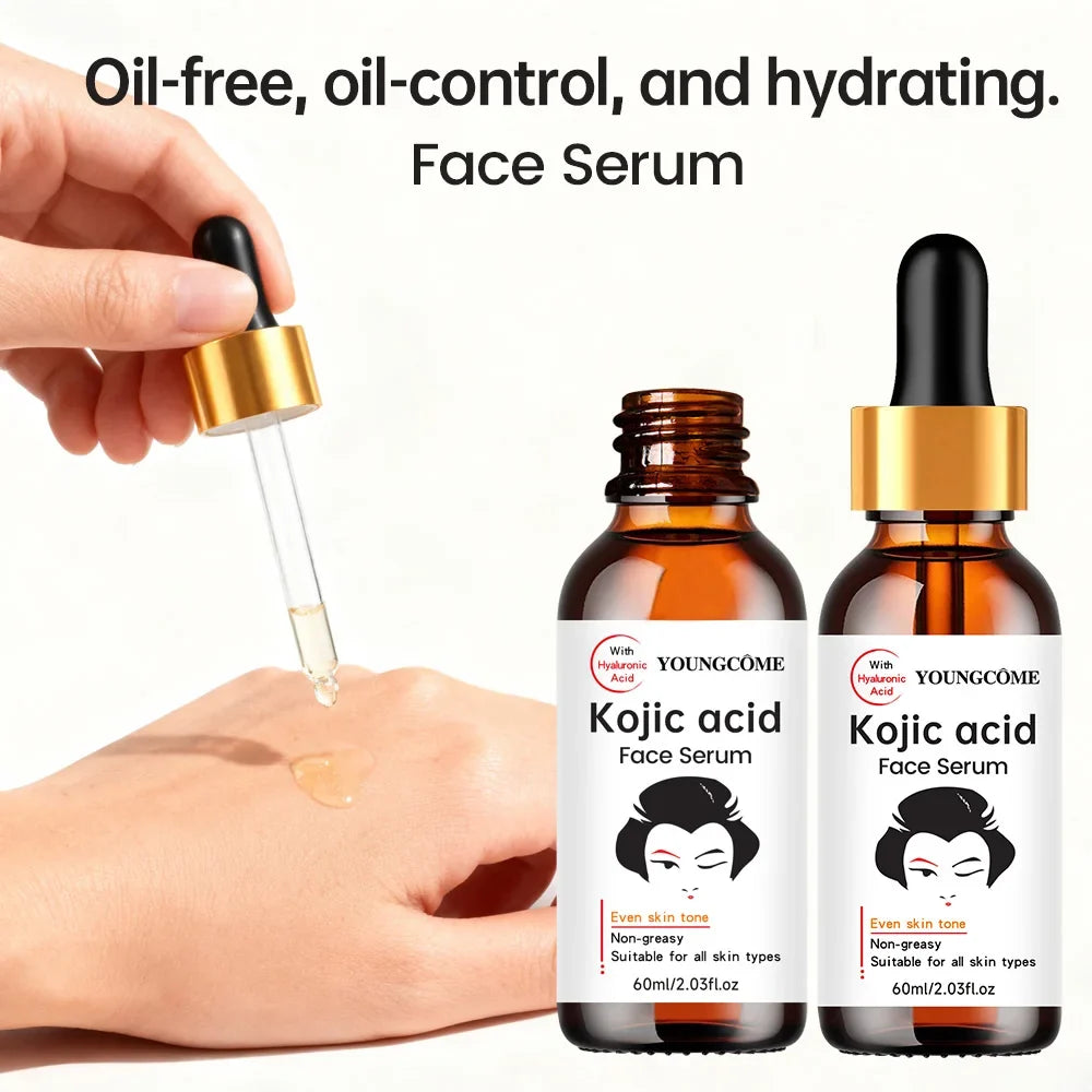 YOUNGCOME Kojic Acid Face Serum 2-Pack – Brightening Dark Spot
