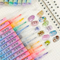 12 Colors Nail Art Pens Quick-dry DIY Design Markers Colorful Drawing