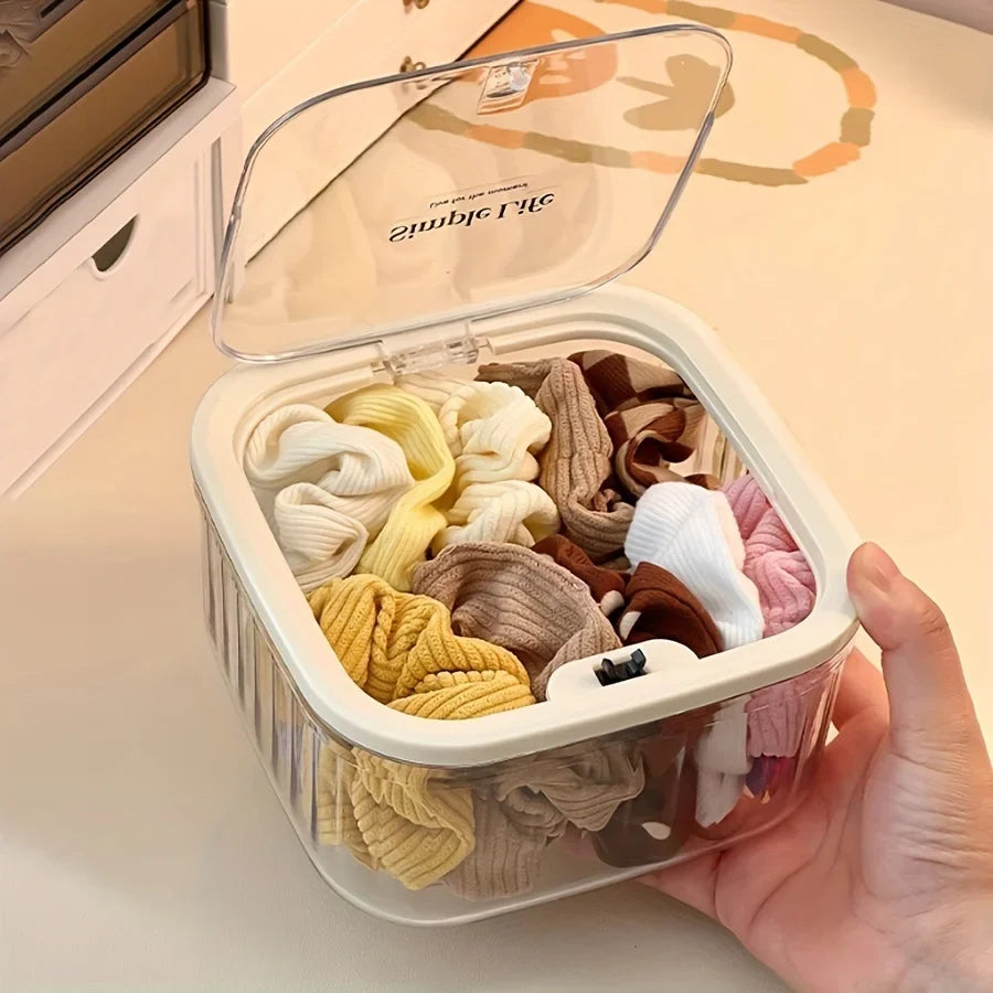 Multifunctional Hair Accessory Organizer Lid Waterproof Pop Desktop