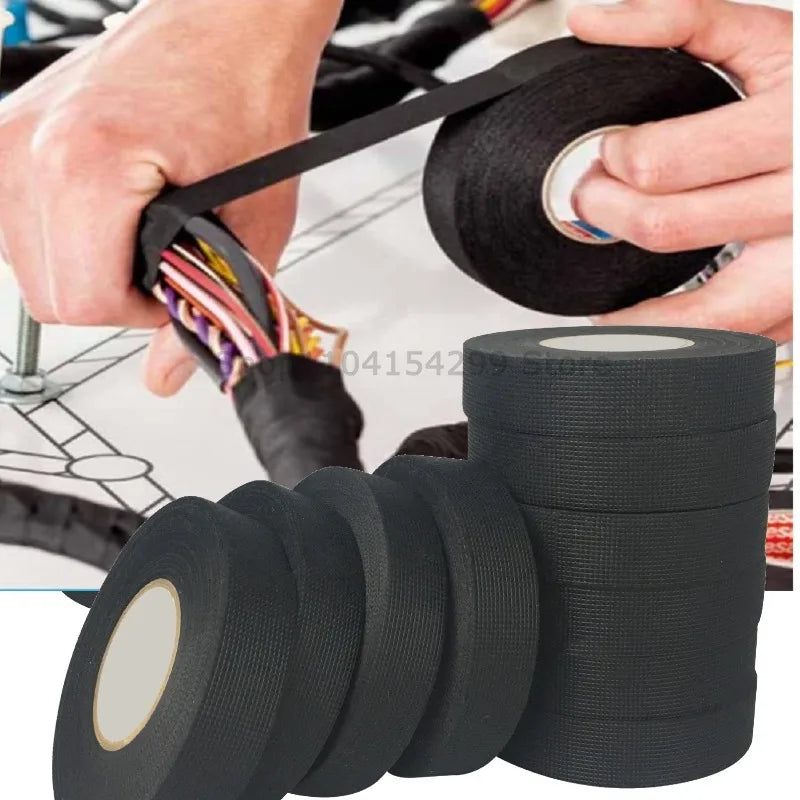 25mm x 15M Automotive Flannel Wiring Harness Tape Anti-Rattle