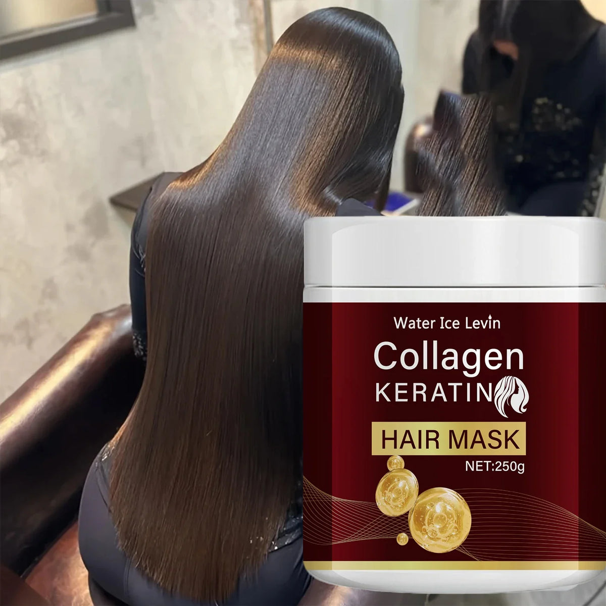 Collagen Keratin Hair Mask with Argan Oil – Nourish & Soften