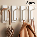 No Drill Traceless Invisible Hooks Heavy Duty Stainless Steel Wall