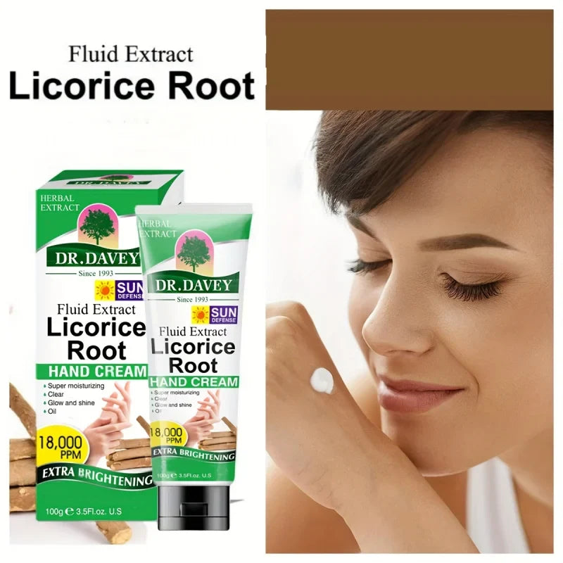 DR.DAVEY Licorice Hand Cream – Moisturizing & Non-Greasy