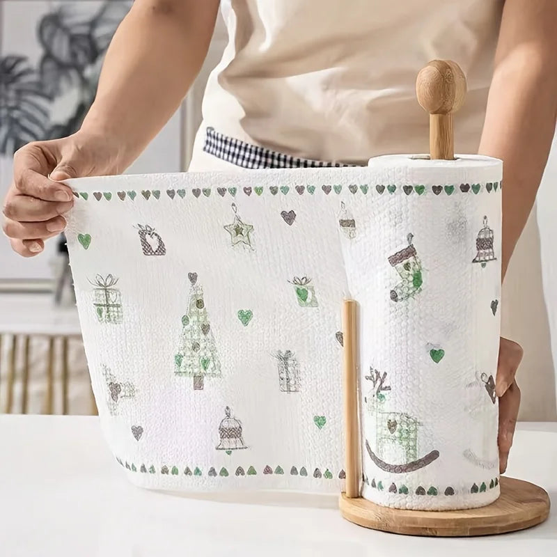 Disposable Kitchen Cleaning Cloths – Thickened Oil & Water Absorbing