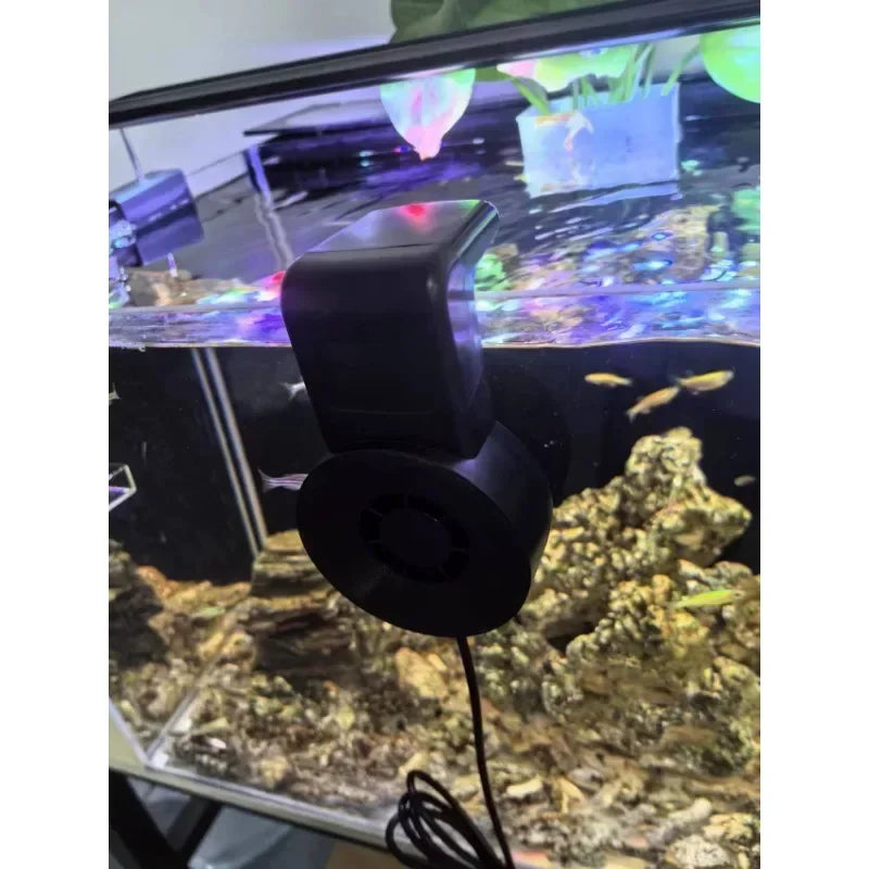 Mini USB Aquarium Cooling Fan with Temperature Controller